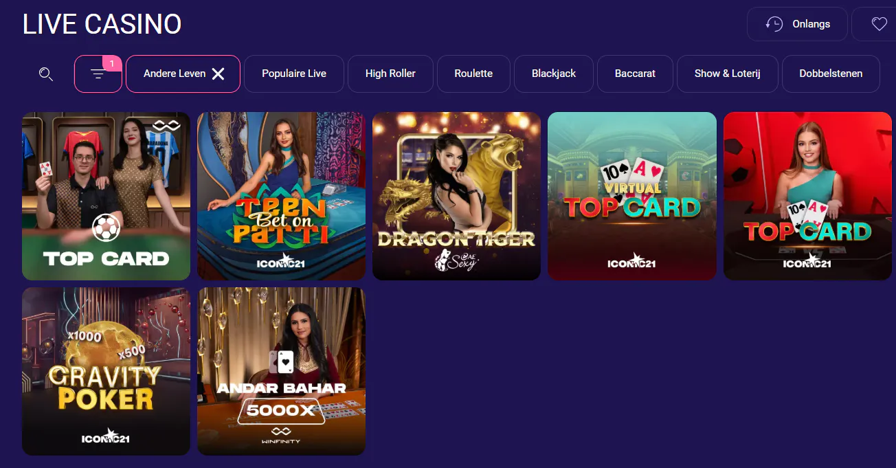 igobet casino live spellen